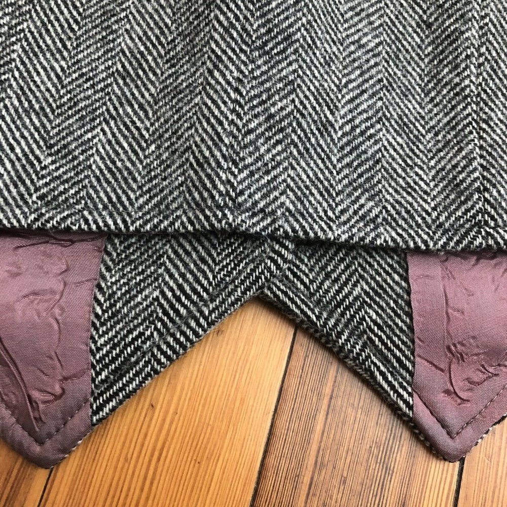 Gordon of Philadelphia Women's Wool Vest sz 10 - Picture 10 of 10